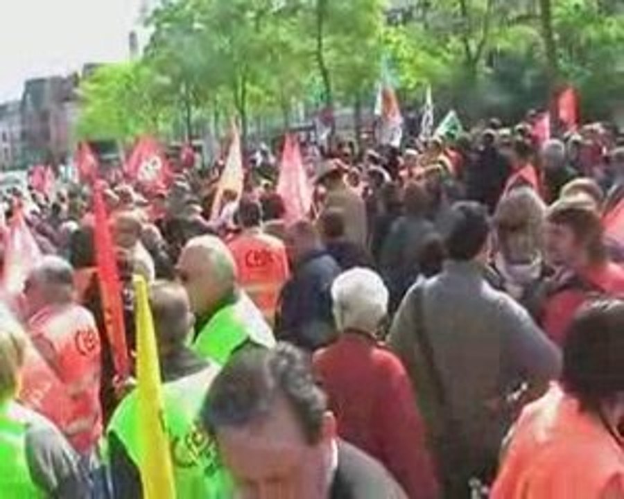 Le défilé du 1er mai à Troyes
