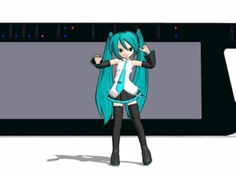 ちびミク on MMD [ 箱入り娘 Feat. 初音ミク ] R246