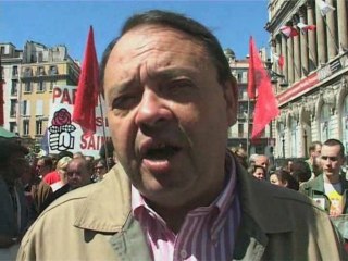 Défilé du 1er mai à Marseille avec Patrick Mennucci