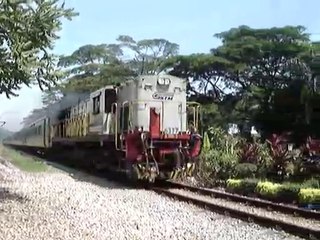 KTM Passenger Train at Ten Mile Junction Crossing