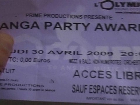 Manga Party Awards : nos impressions :x