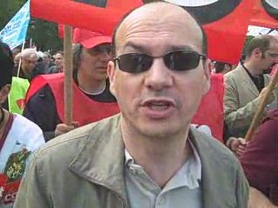 Interview Force Ouvrière, défilé du 1er mai