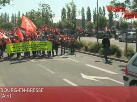 Manifestation du 1er Mai - Bourg en Bresse