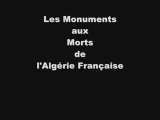 Monuments aux Morts de l'Algerie Française - I - ALGER