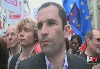 Mobilisation du 1er mail : Benoit Hamon
