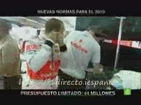 NOTICIAS FORMULA 1 1 DE MAYO DE 2009 ( NOCHE )