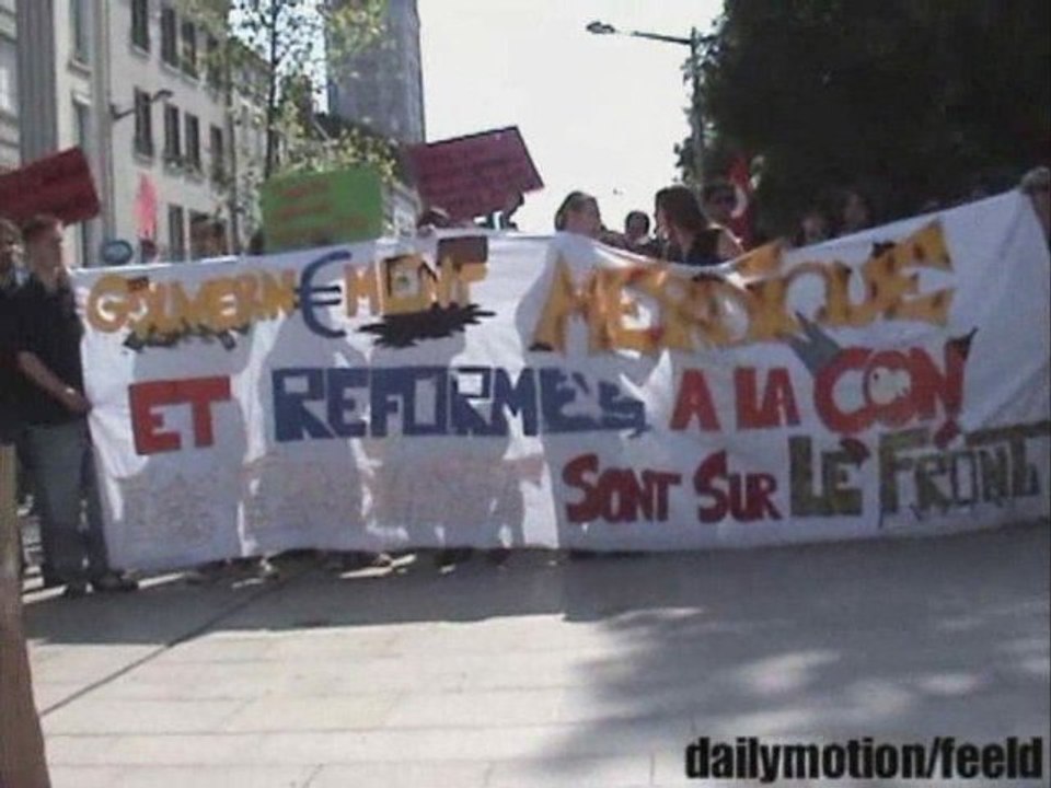 Une armée d'étudiants contre le gouvernement