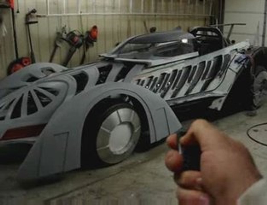 Une Batmobile artisanale du plus bel effet