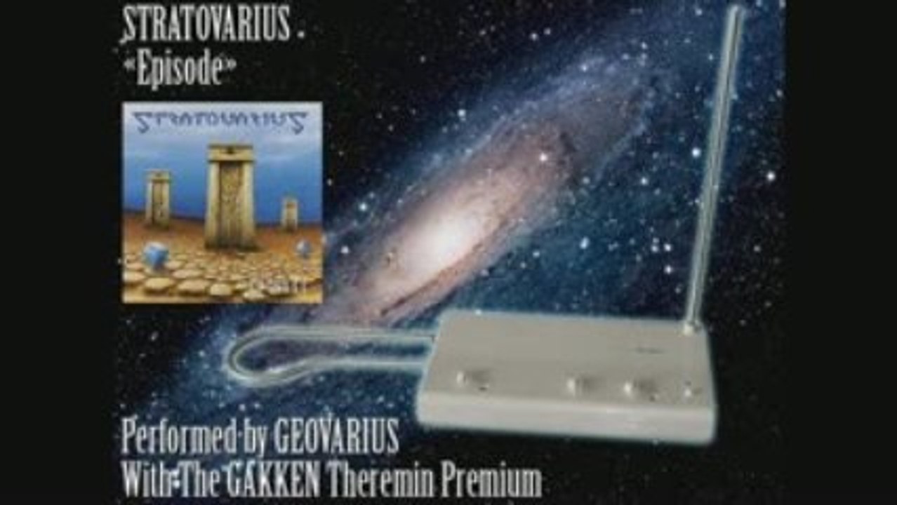 Gakken Theremin Demo  - Stratovarius Episode by Geovarius