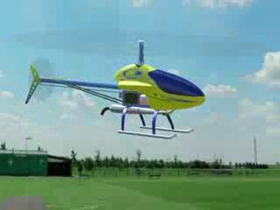 Aerofly Petit Vol en Hélicoptère sur le terrain d'Amiens