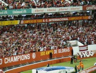 Inter 5 x 0 Guarani -Camisa Vermelha - Guarda Popular