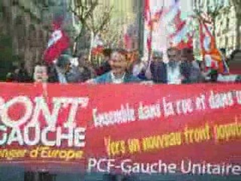 Front de gauche 1er mai 2009