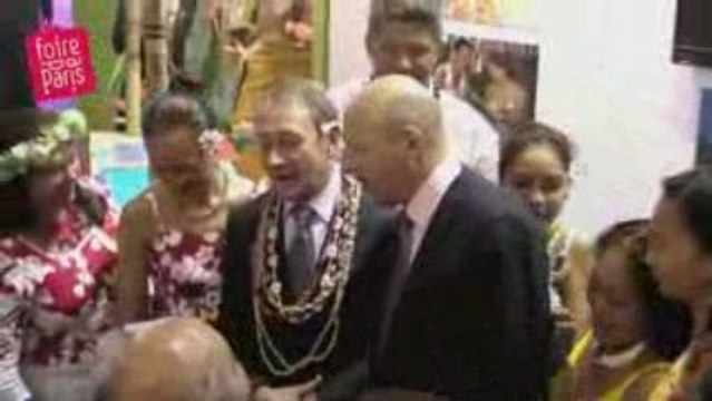 inauguration foire de paris 2009 par Bertrand Delanoé