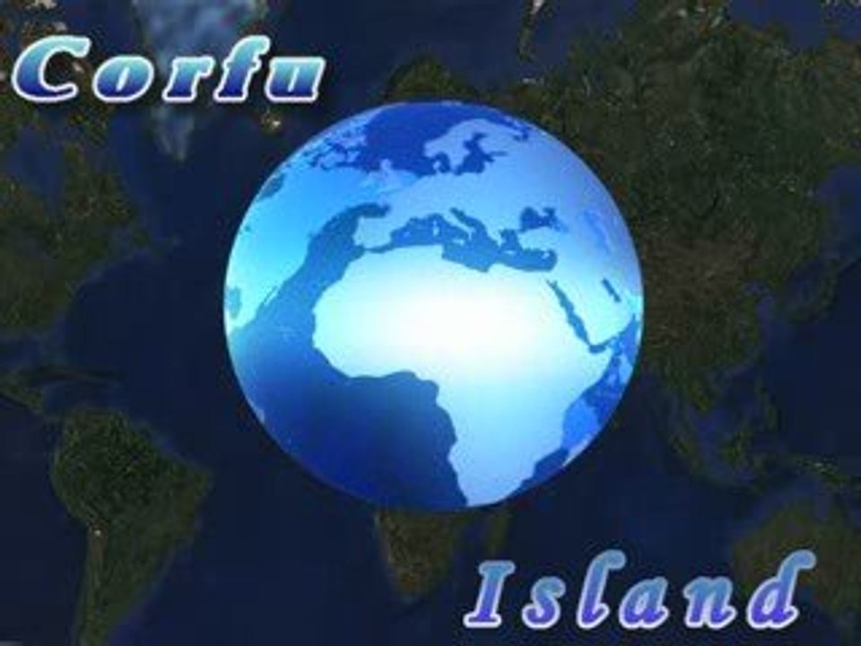 CORFU  MAP | MAP KERKYRA INSEL | SATELLITE MAP OF CORFU