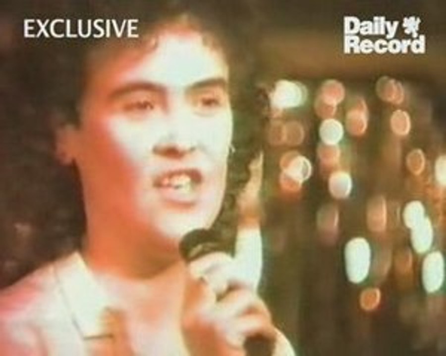 Susan Boyle sings in 1984