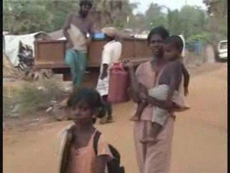 srilanka airforce jet attacking in safe zone