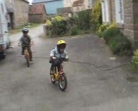 Découverte du vélo sans roulettes