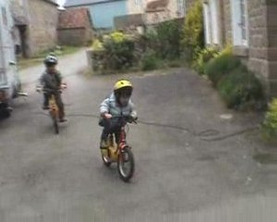 Découverte du vélo sans roulettes