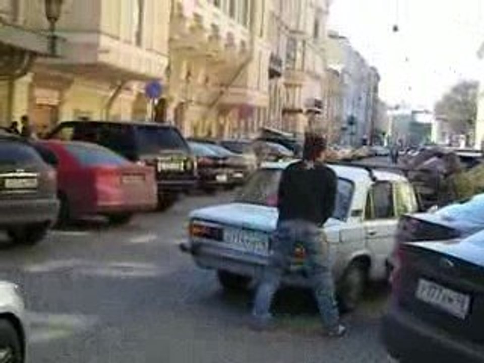 Lada en panne
