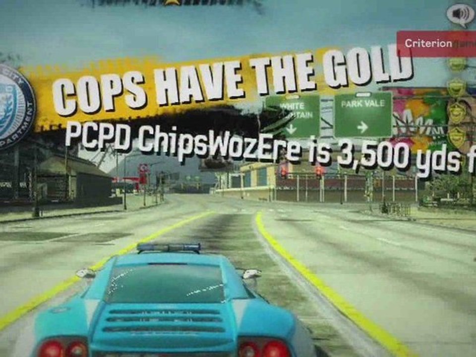 Burnout Paradise - Cops and Robbers