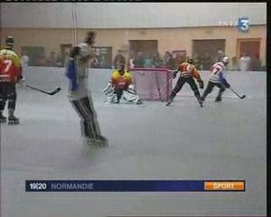 France-Allemagne Roller Hockey à Caen 1/05/09 FR3 Normandie