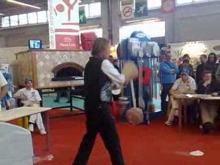 Démonstration de pizza  site web  www.pizzaucoindufeu.fr