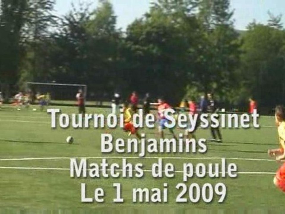 Tournoi de Seyssinet matchs de poule le 1 mai 2009