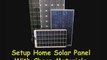 How to Set Up Home Solar Panels with Cheap Materials