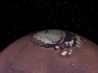 The Great Opposition of Mars 2003 – the planet Mars' surface