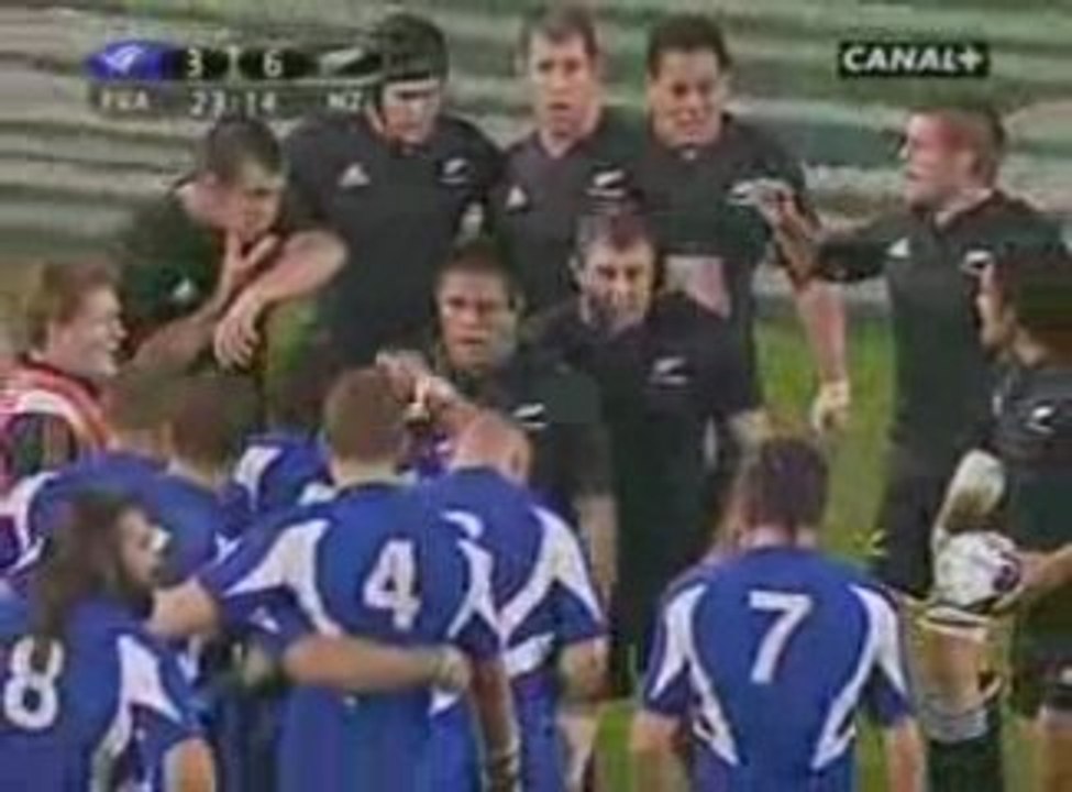 Sebastien Chabal et la Nouvelle Zélande