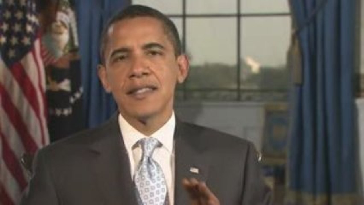 Amérique :discours du president  Obama