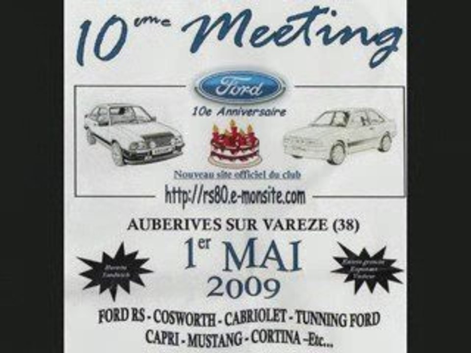 10 ème meeting ford