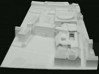 Maquette du projet d'Hôtel du département