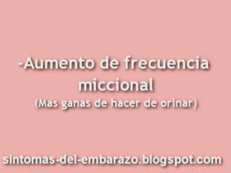 Sintomas del Embarazo | Primeros Sintomas del Embarazo