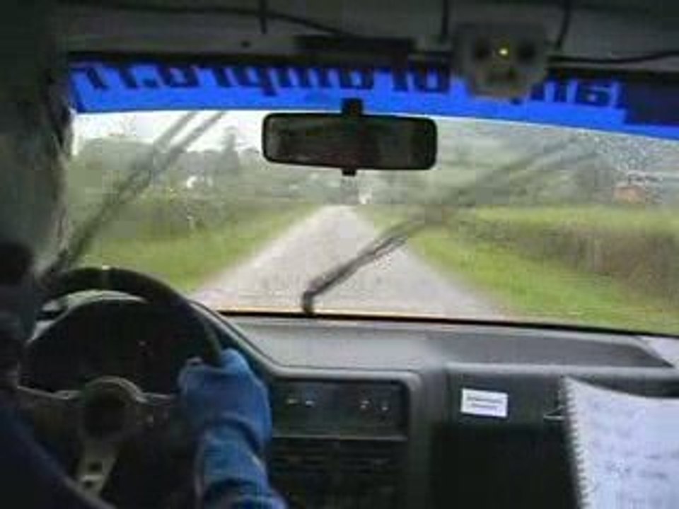 rallye Anguison 2009 es2 Bruchon/Rochette 106 xsi n1