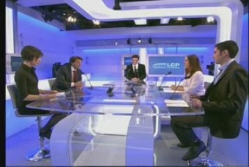 François Baroin interrogé par des élèves de l'ESJ-Paris