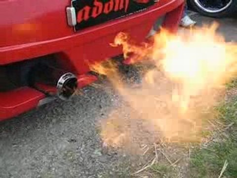 FLAMMES TUNING ECHAPPEMENT SMOKE KIT