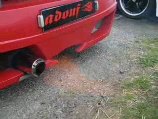 FLAMMES TUNING ECHAPPEMENT SMOKE KIT