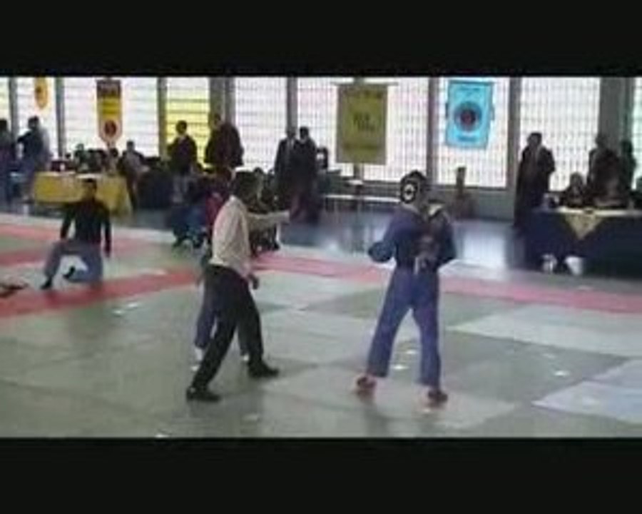 Combat junior championnat de france 2009 Remy -75kg