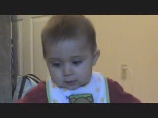 Aiden's New Laugh, April 2009, 8 months