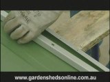 Garden Shed - Installing the Door Seals