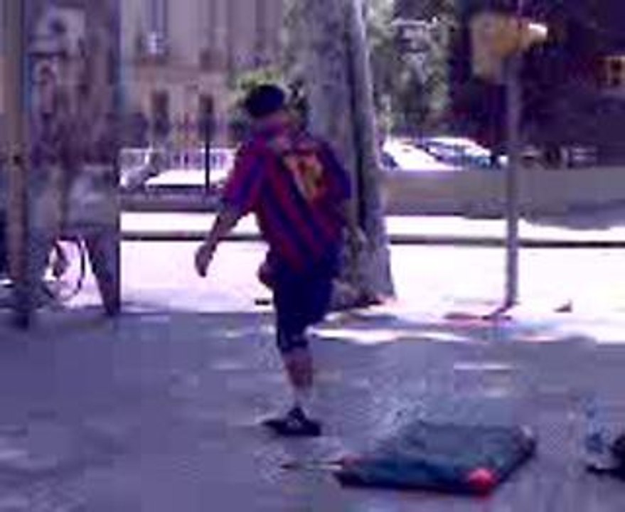 Foot ramblas-espagne