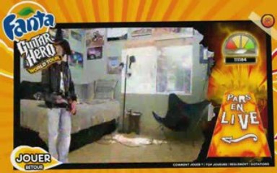 Fanta Guitar Hero Wolrd Tour RocknRoll Guitare 151050 poi...