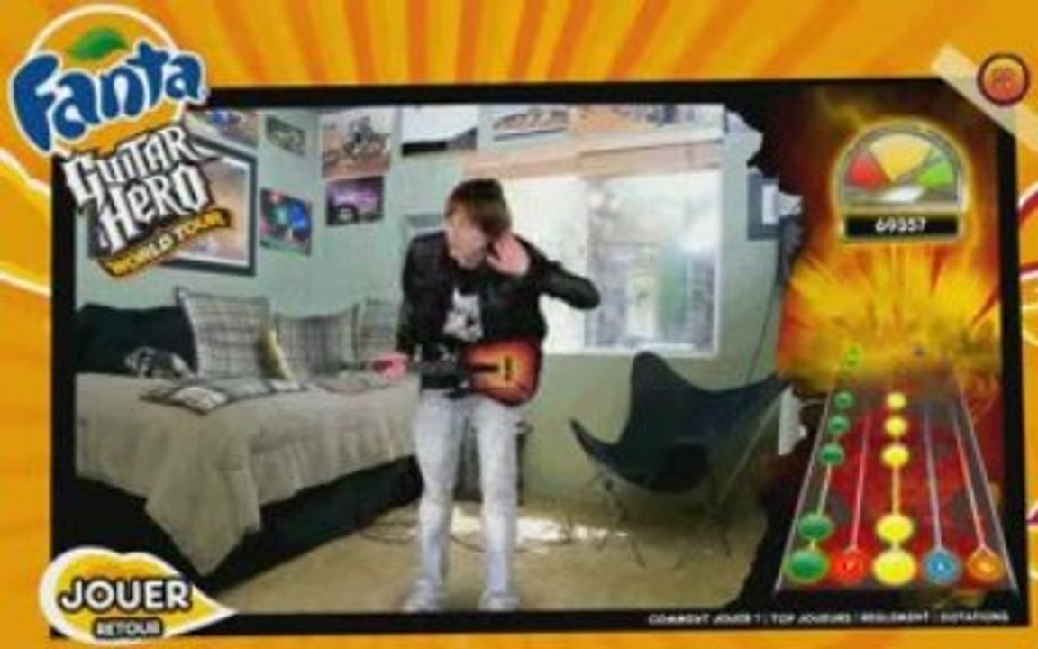 Fanta Guitar Hero Wolrd Tour Osef du Nom 116111 points