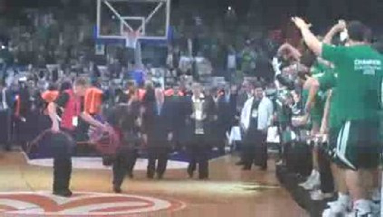 Δείτε την απονομή του 5ου ευρωπαϊκού στον Παναθηναϊκό