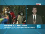 Mexique - grippe A: l'épidémie en 