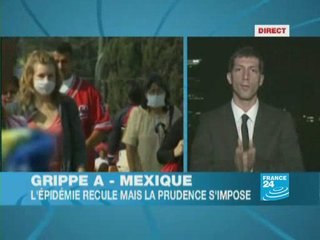 Mexique - grippe A: l'épidémie en "phase de recul"
