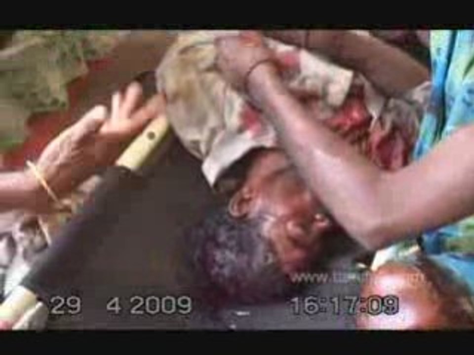 SRI LANKA NAVY ATTACK MULLIVAIKAL HOSPITAL WHILE UKFRANCE HO