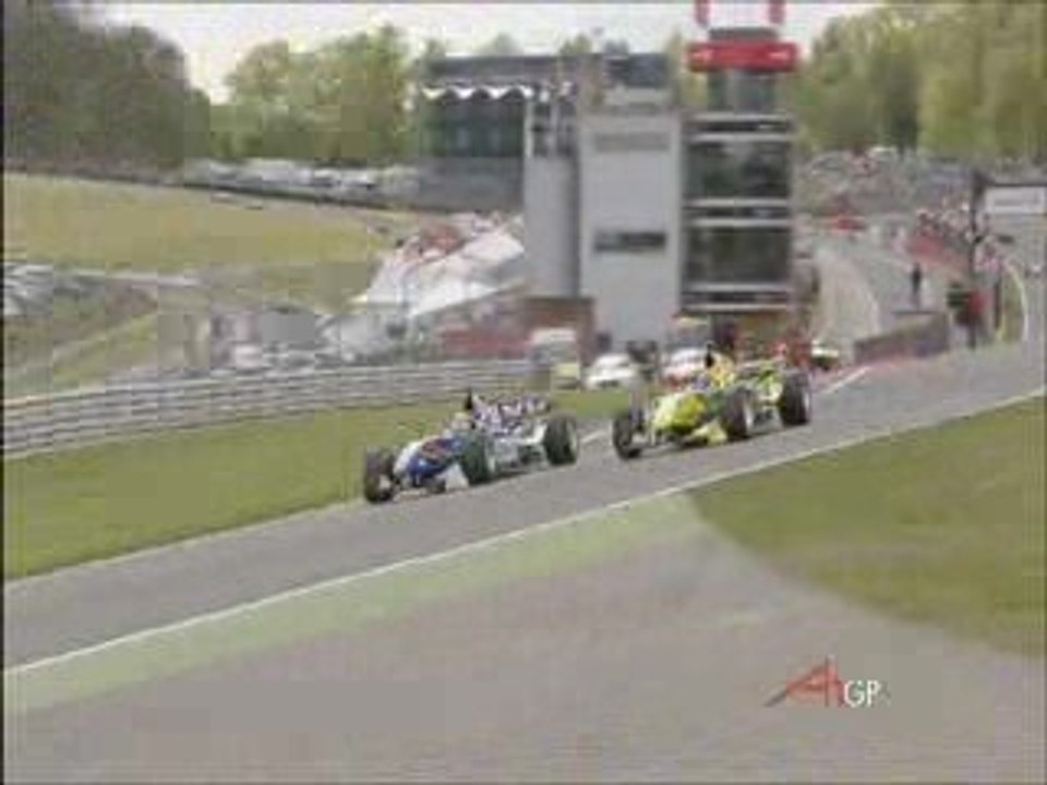 A1 GP Brands Hatch 2009 feature race highlights