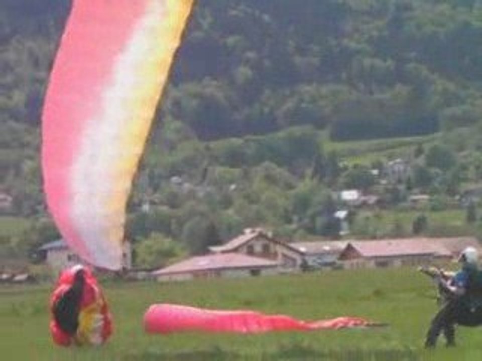 Parapente chute elise pat matt